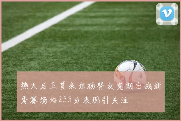 热火后卫贾米尔杨替麦克朗出战新秀赛场均255分表现引关注